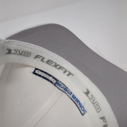 Centro Benefits Research Snapback Trucker Hat White OS 110 Flexfit Cap America