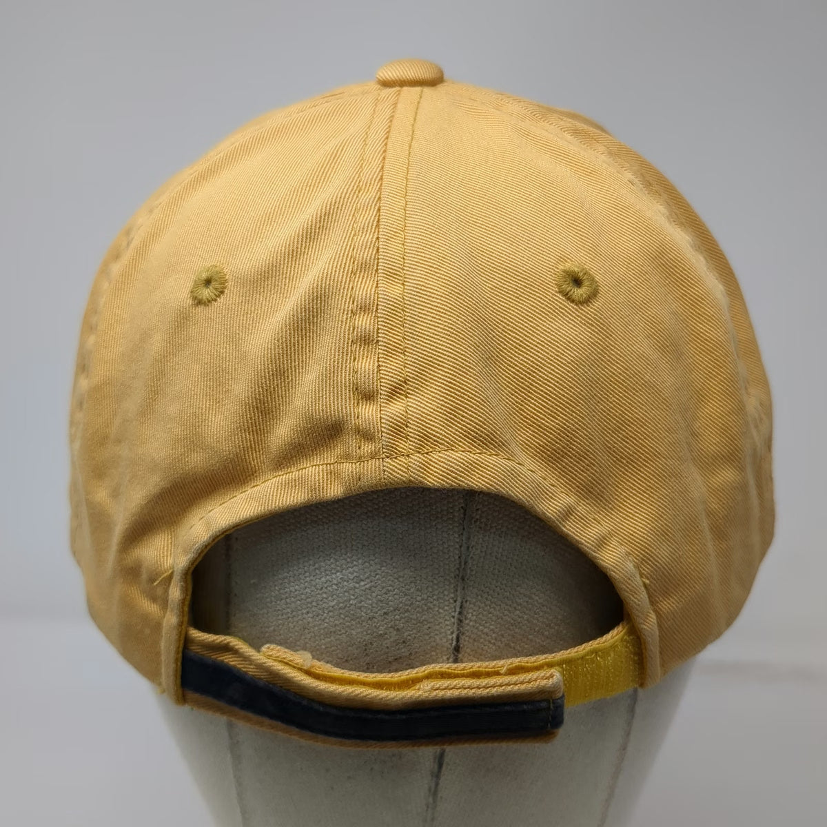 Port Authority Baseball Cap Yellow One Size Wine Shop Grapes Embroidered Hat