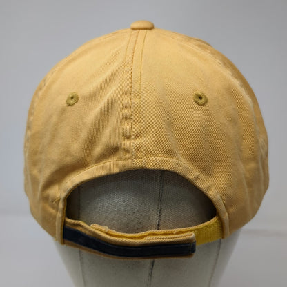 Port Authority Baseball Cap Yellow One Size Wine Shop Grapes Embroidered Hat