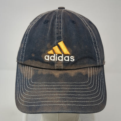Adidas Slideback Hat Blue One Size 3 Stripes Logo Embroidered Adjustable