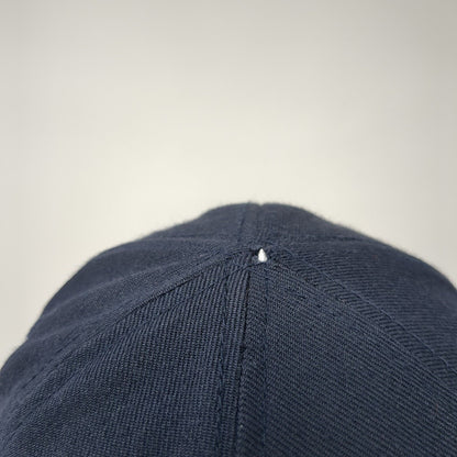 The Game Pro Fitted Hat Blue 7 Embroidered Logo PTX Outdoor 6 Panel