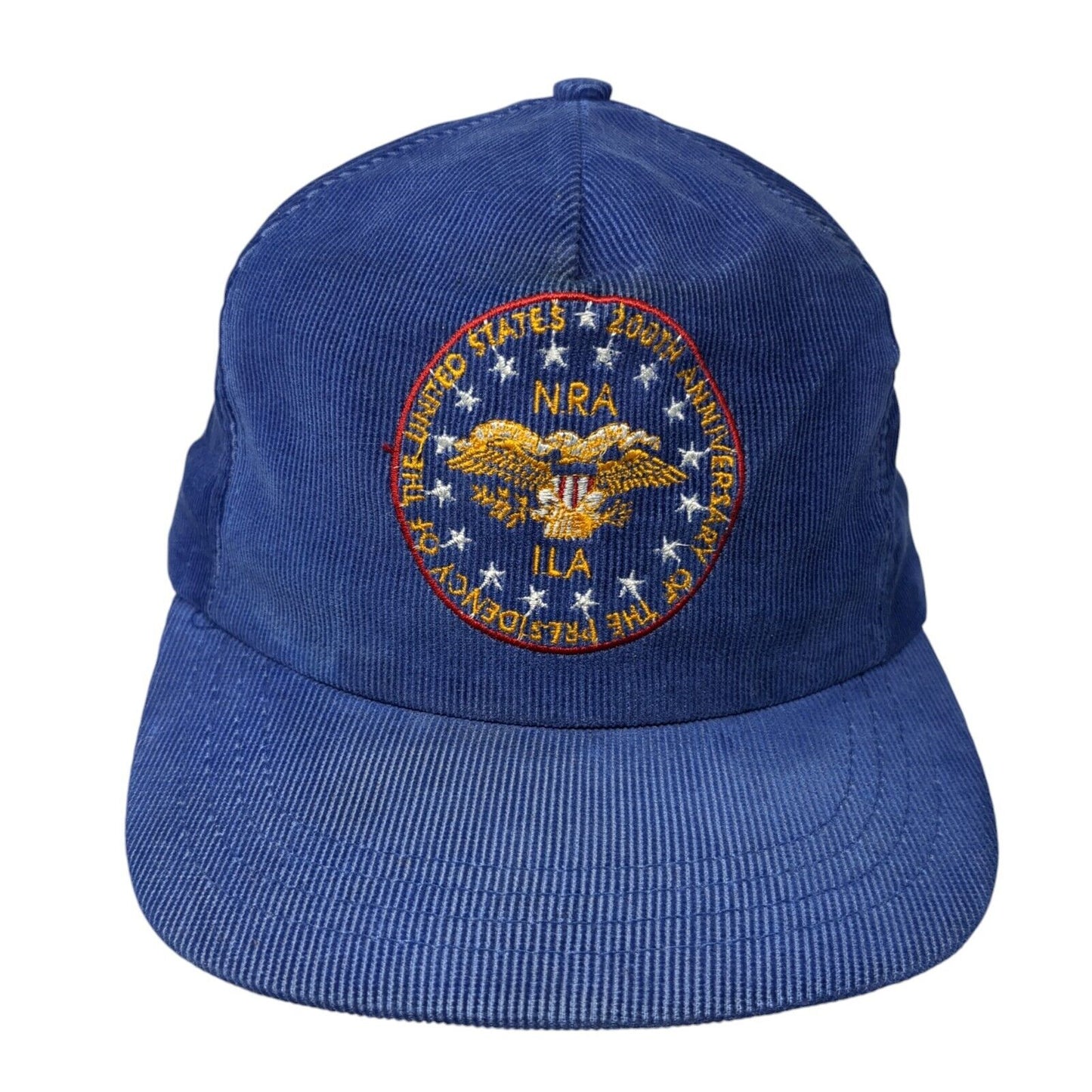 NRA 200th Anniversary of The Presidency of United States Snapback Hat Blue OS