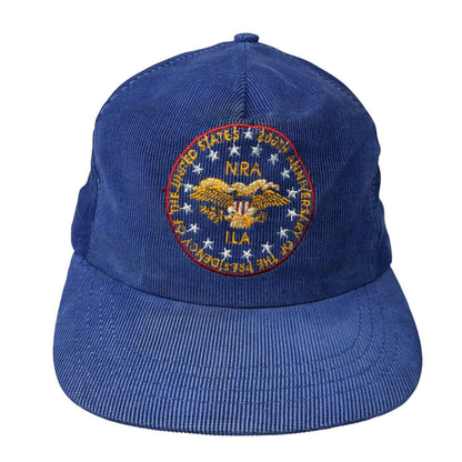 NRA 200th Anniversary of The Presidency of United States Snapback Hat Blue OS
