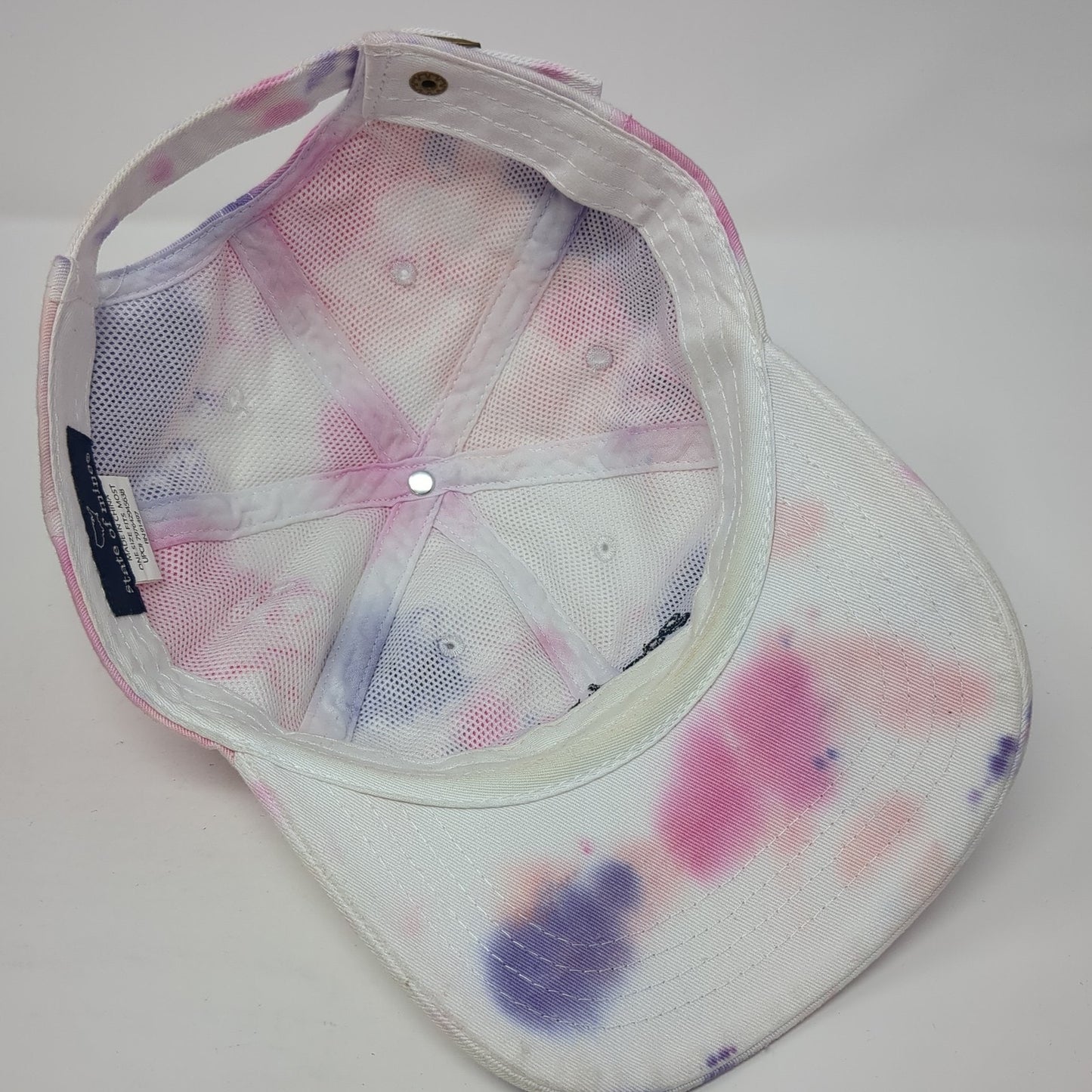 Good Vibes Slidebak Baseball Cap Multicolor OS Adjustable Tie-Dye State Of Mind