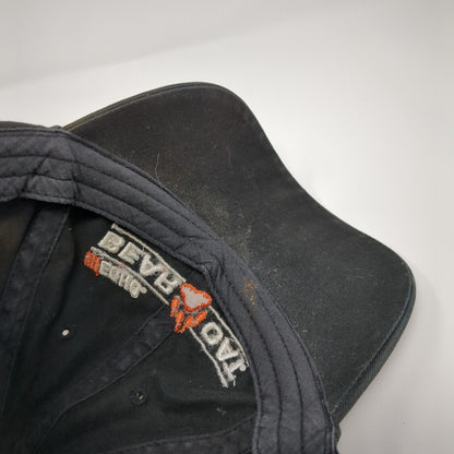 Echo Bear Cat Slideback Hat Black One Size Embroidered K-Products