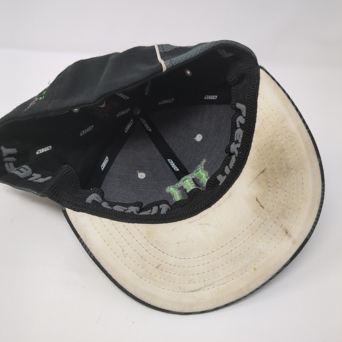 Monster Energy Fitted Hat Multicolor S-M Embroidered Flexfit 6 Panel