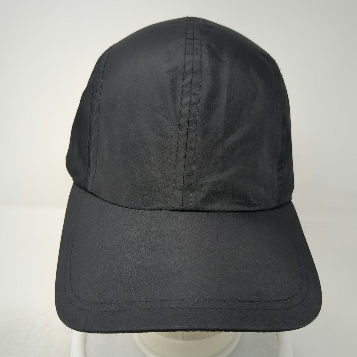 Gap Baseball Cap Black L Reflective Side Logo 5 Panel Polyester Running Hat