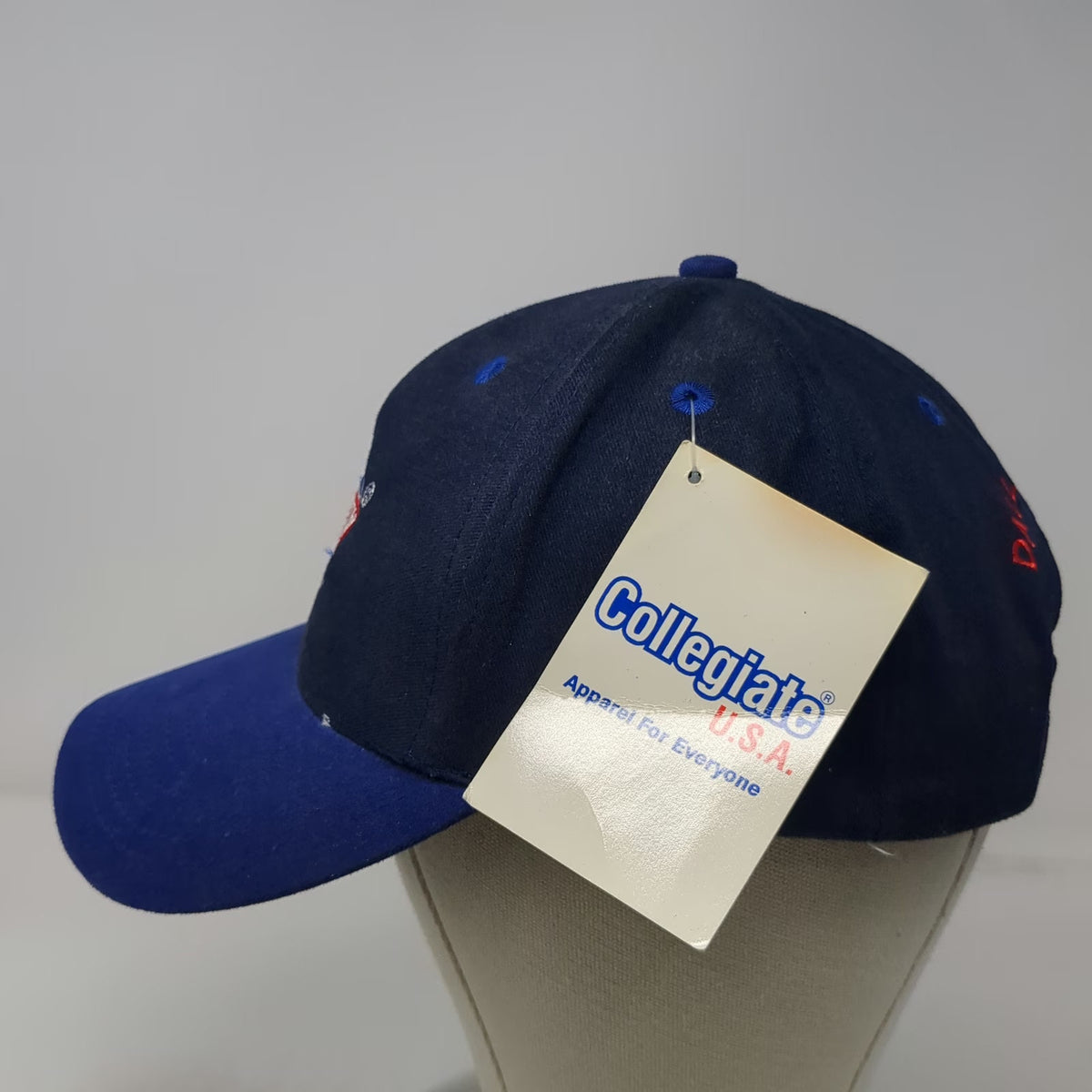 Collegiate Blue Baseball Cap One Size Utility International Dallas Texas Hat