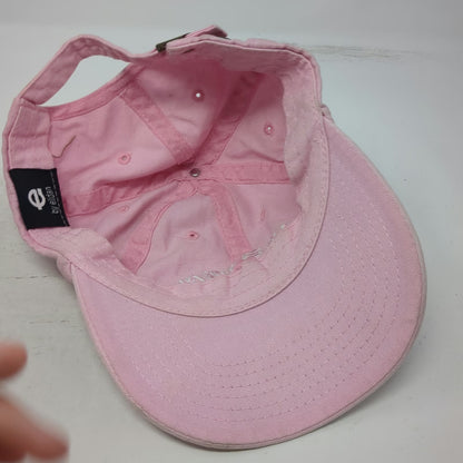Ellidan Boston Est 1630 Pink One Size Baseball Cap Slideback Embroidered Hat