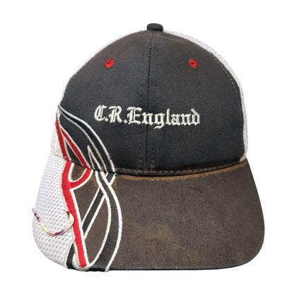 CR England Strapback Trucker Hat Multicolor OS Adjustable Embroidered Mesh Back