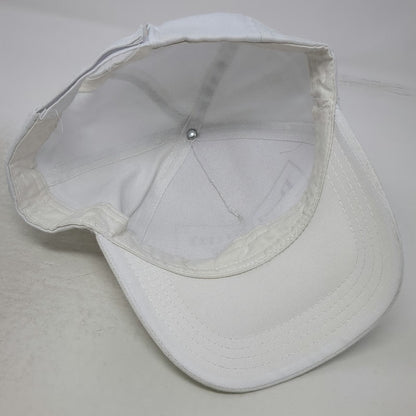 Premium Travel Club 5 Panel White One Size Graphic Strapback Vacation Theme Hat