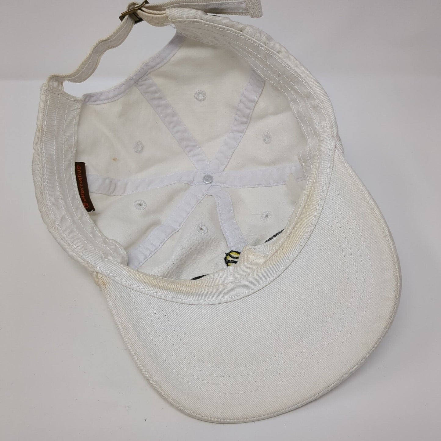 Perfect Excuse For A Short Skirt Slideback Hat White OS Adjustable Embroidered