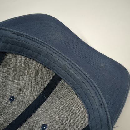 YOU KNOW Trucker Hat Blue One Size Sun Valley Ski Resort Mountain Patch Snapback
