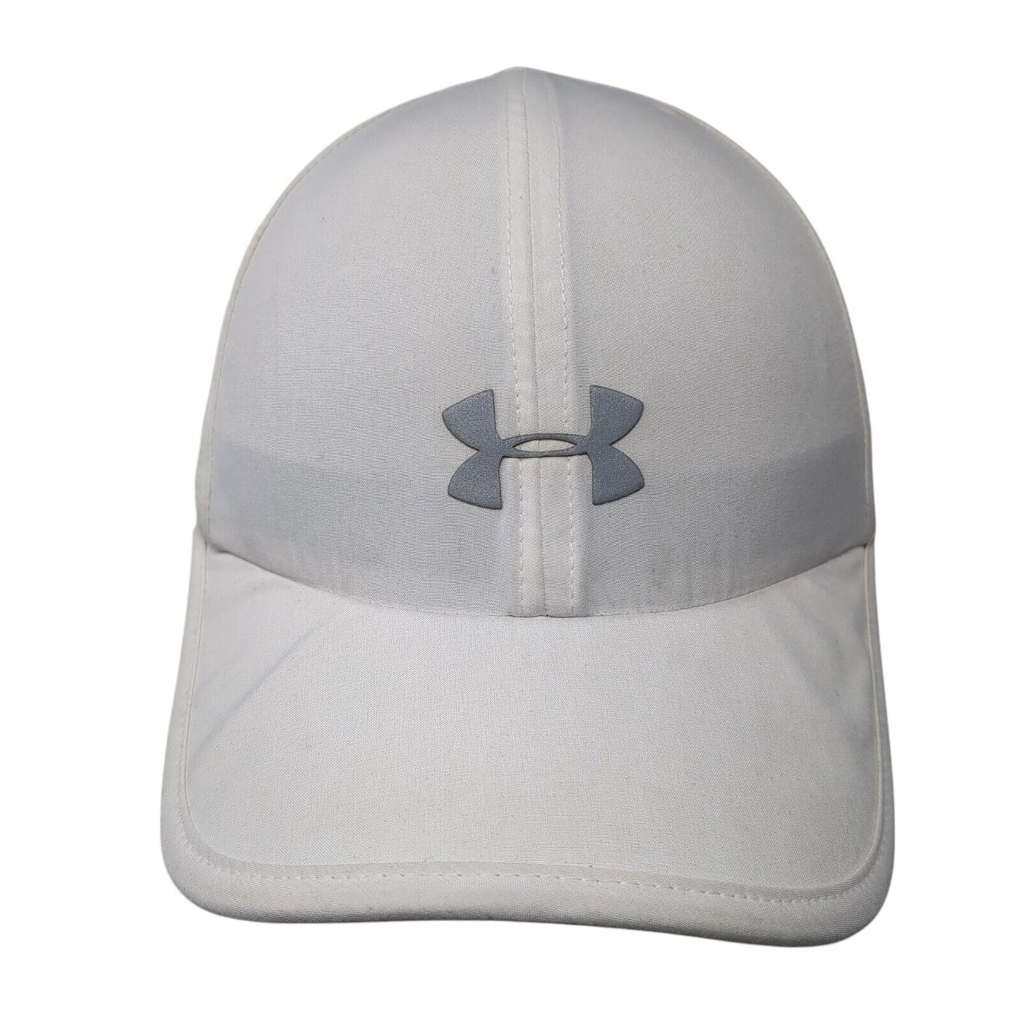 Under Armour Women's Strapback Hat White Cream One Size Adjustable