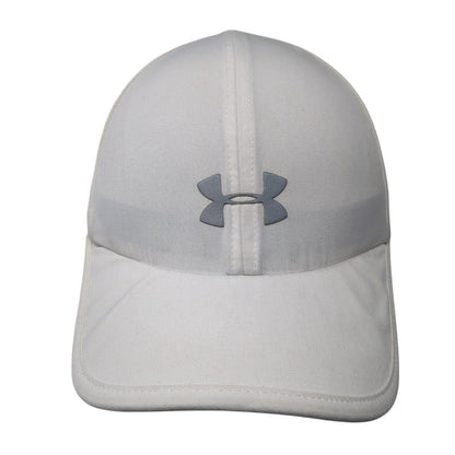 Under Armour Women's Strapback Hat White Cream One Size Adjustable