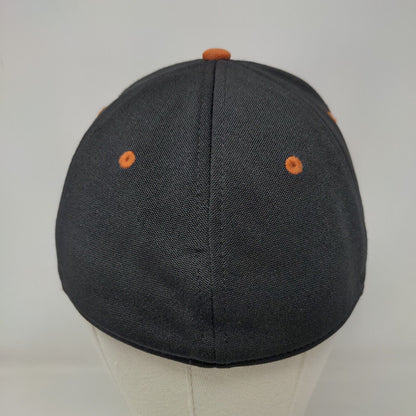 Letter W Fitted Hat Multi Small Embroidered The Game Pro Colorblock