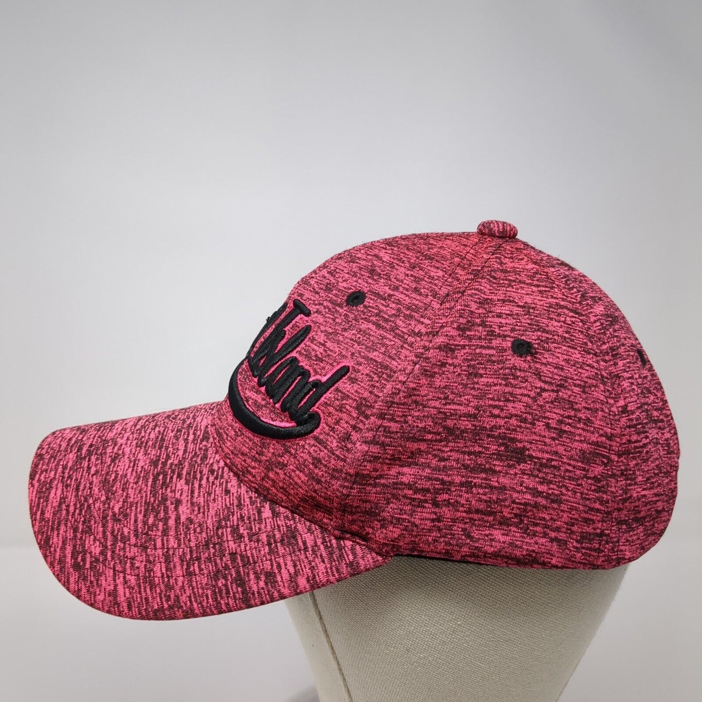 Topsail Island Strapback Hat Pink One Size Adjustable Lucky 7 USA Polyester