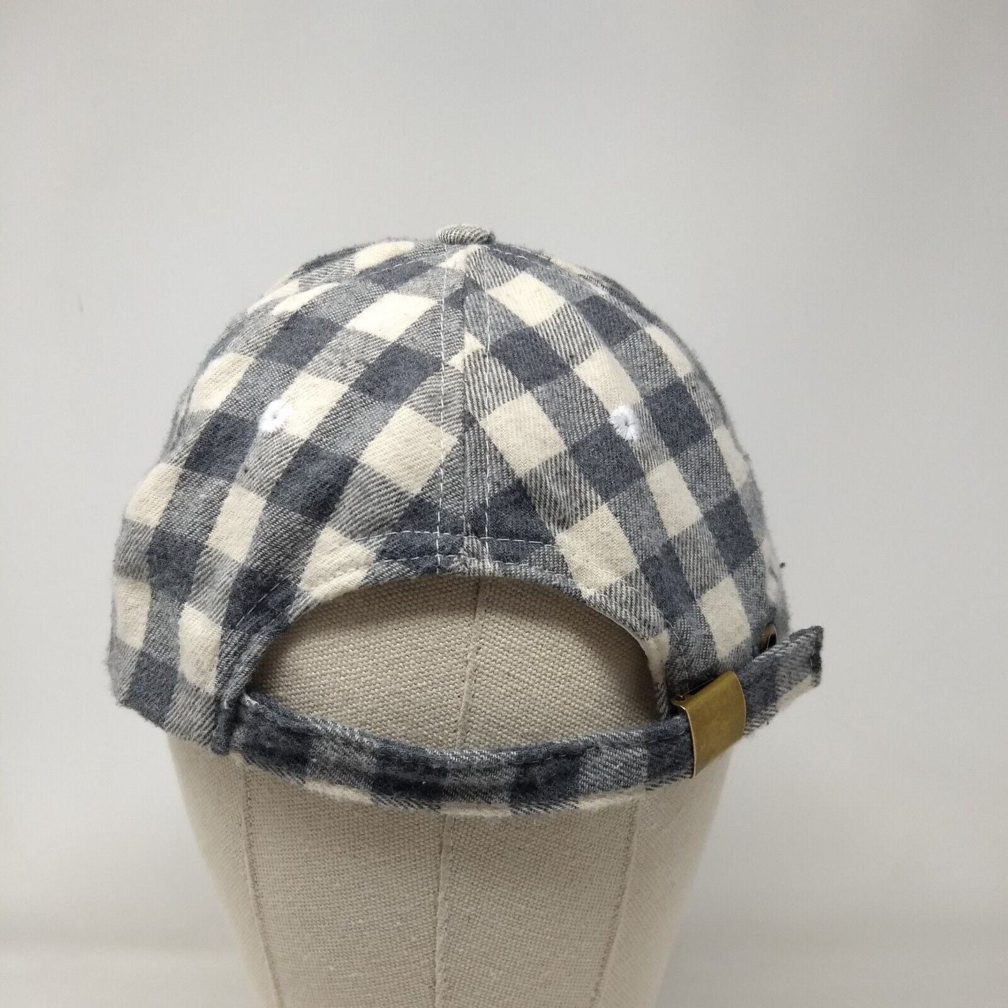 Cocus Pocus Slideback Hat Multi OSFA Buffalo Check Plaid Adjustable