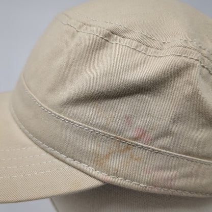 Legendary Ladies Strapback Cadet Army Cap Hat Tan OSFA Adjustable