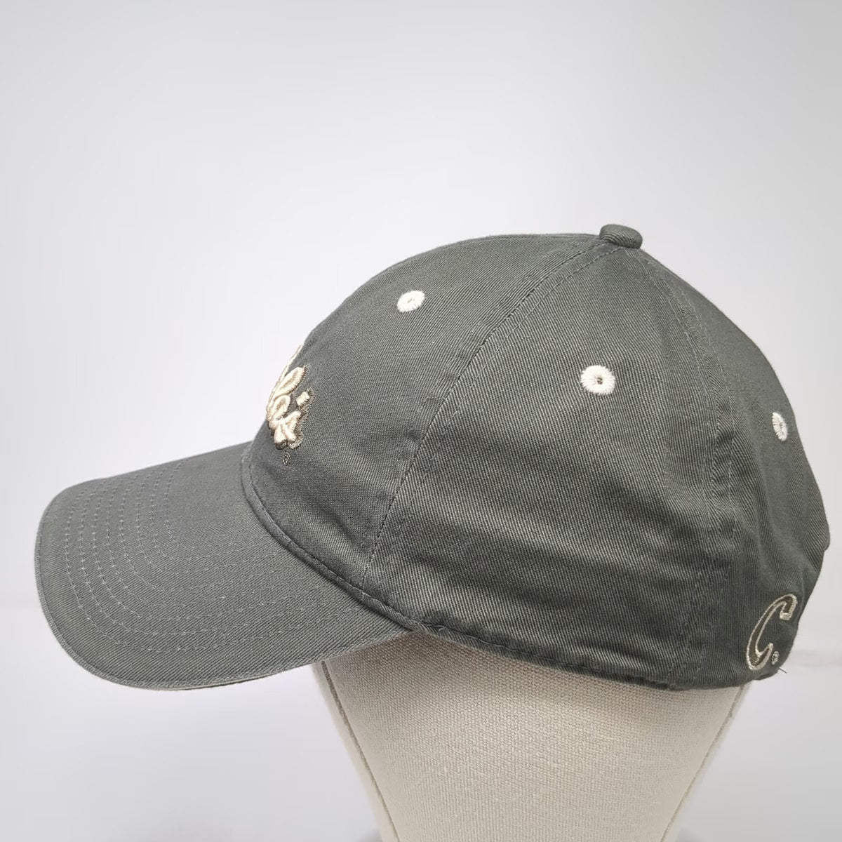 Cabela's Baseball Cap Green One Size Slideback World's Foremost Outfitter Hat