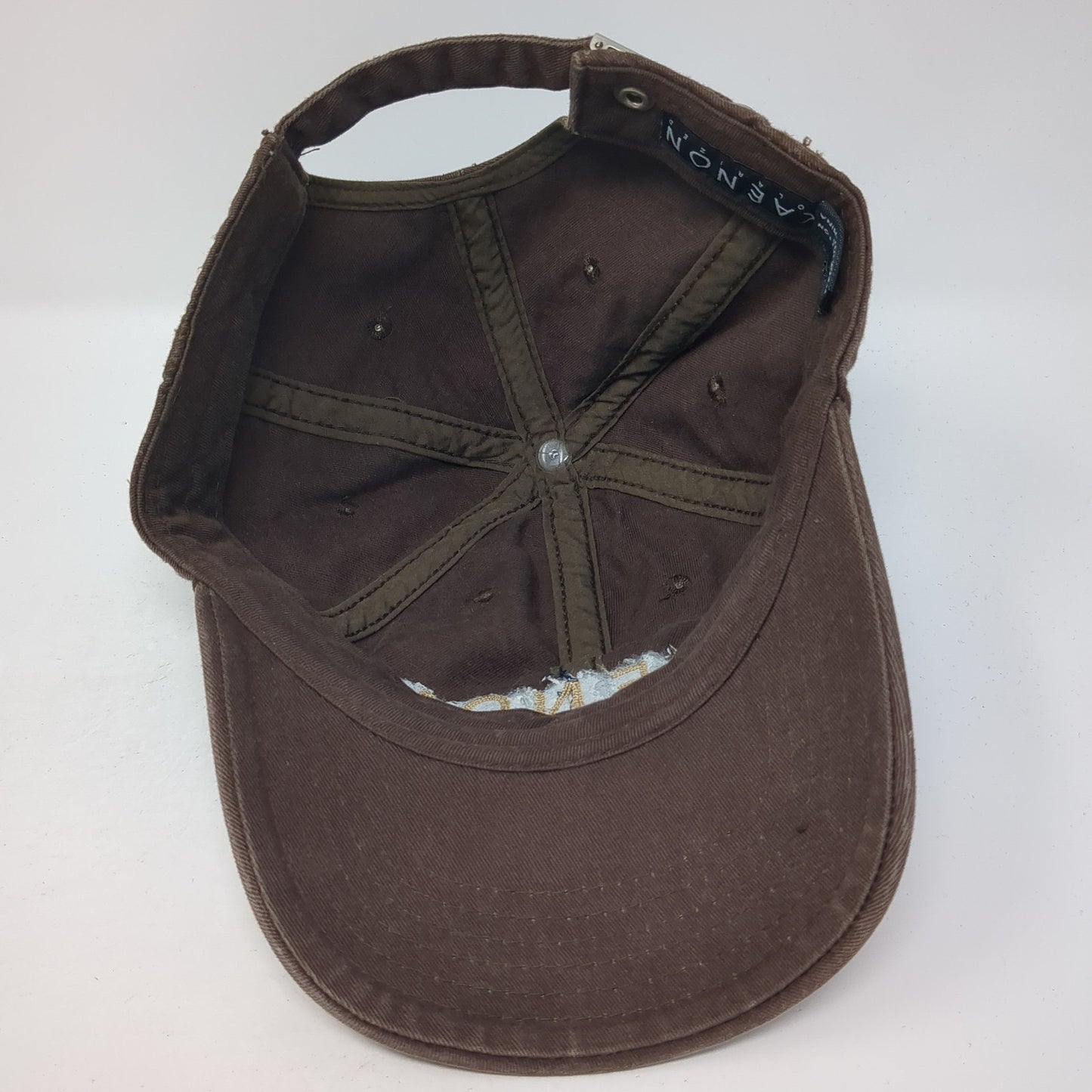 Kaenon Polarized Slideback Hat Brown One Size Adjustable Embroidered