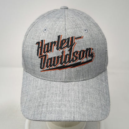 Harley-Davidson Snapback Hat Gray One Size Schaeffer's Orwigsburg PA Embroidered