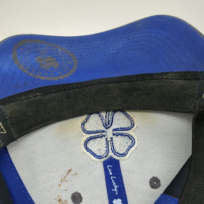 Black Clover Baseball Cap Gray Blue M Live Lucky Clover 3D Embroidered hat