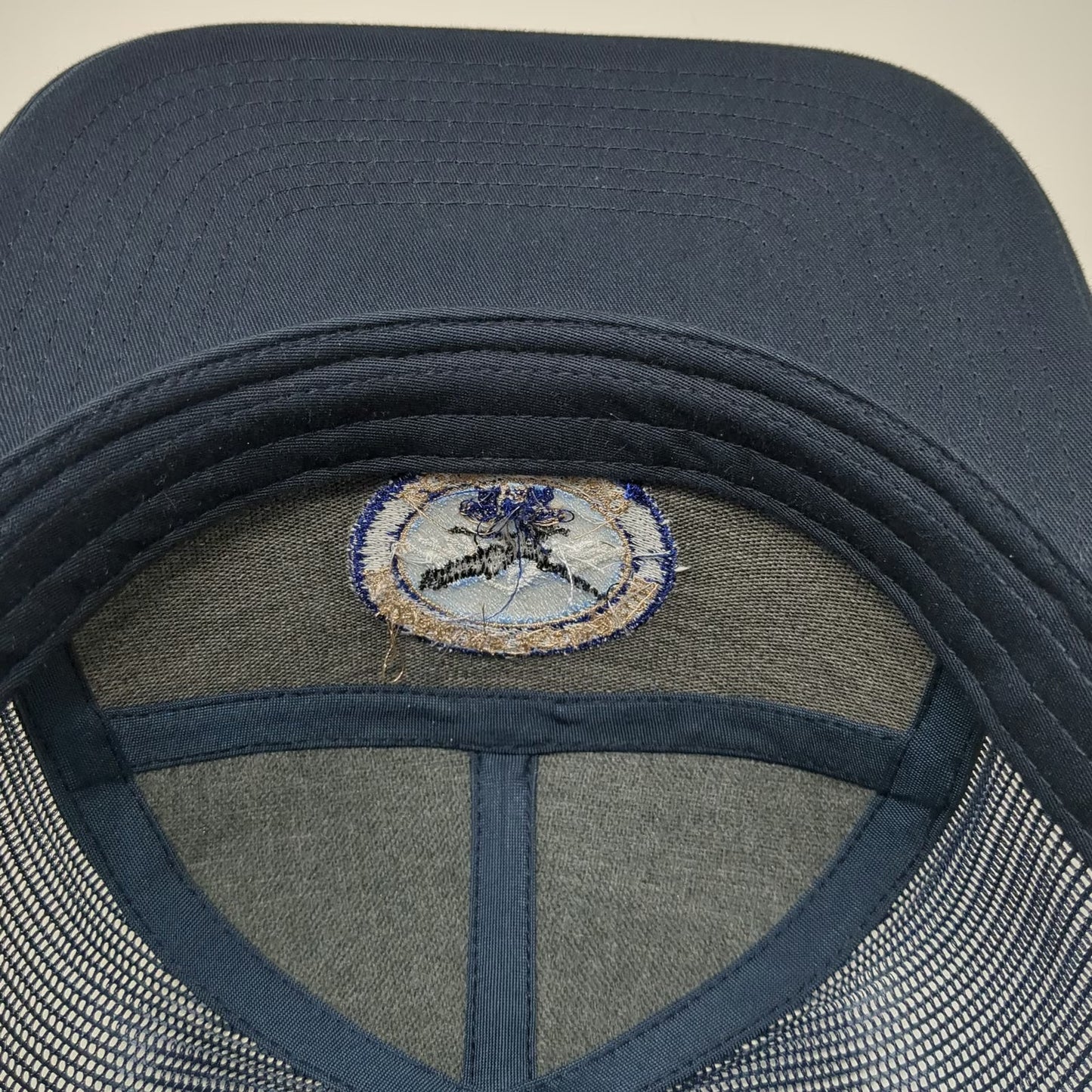 Richardson 5 Panel Blue One Size Hat Peregrine Squadron Boise Idaho Flat Bill