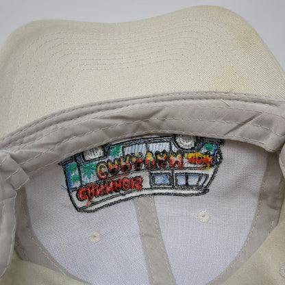 Hit Wear Cannabis Caravan Van Embroidered Beige Baseball Cap One Size Strapback
