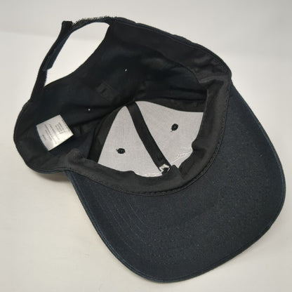 Do Not Disturb Strapback Hat Black One Size Adjustable Embroidered