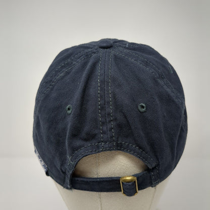 Sportsman Slideback Hat Blue One Size Adjustable Embroidered 6 Panel
