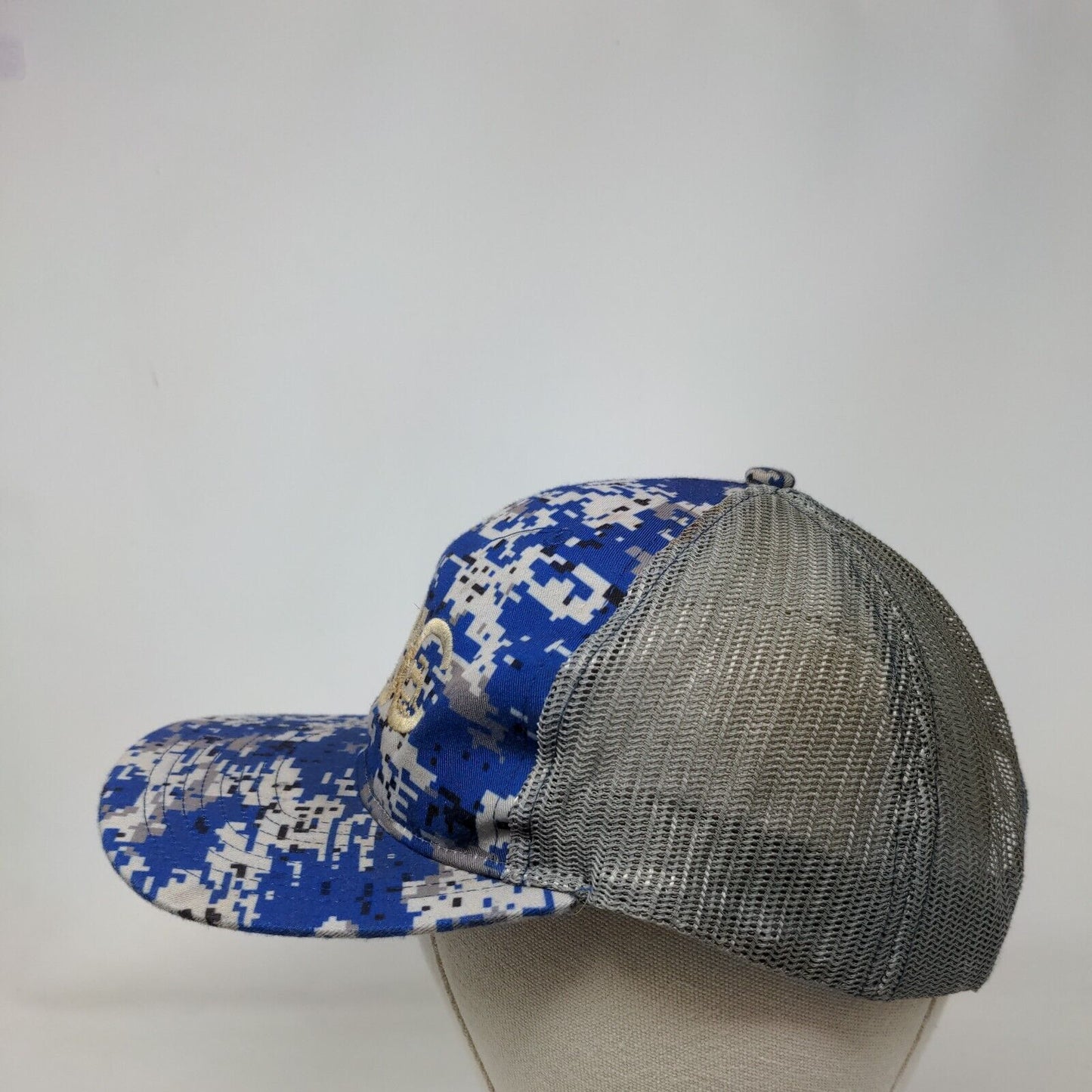Richardson Snapback Mesh Back Trucker Hat Multi One Size Digital Camo OWC