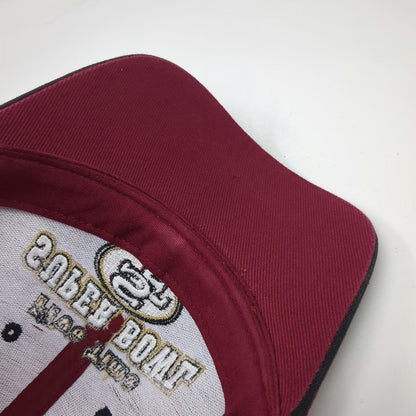 San Francisco 49ers NFL Reebok Red One Size Super Bowl Multi Logo Champions Cap