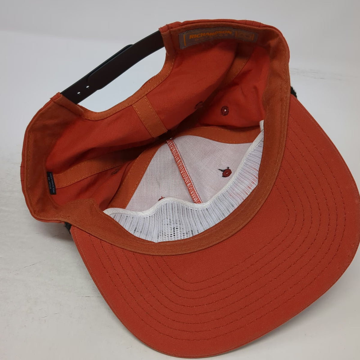 Richardson 5 Panel Orange One Size Rope Snapback Ragged Mountain Outdoor Hat