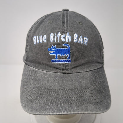 Blue Bitch Bar Sint Maarten Strapback Hat Gray One Size Fahrenheit