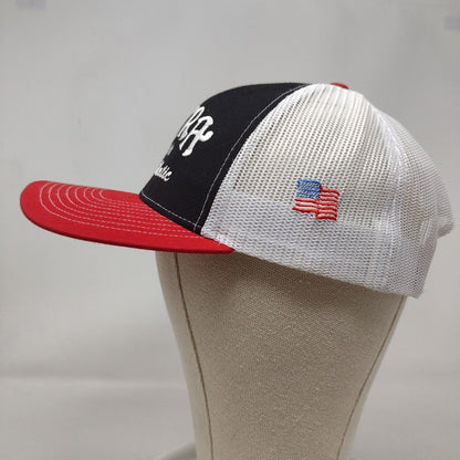 Actra Heel-O-Matic Snapback Trucker Hat Multicolor One Size Mesh Back