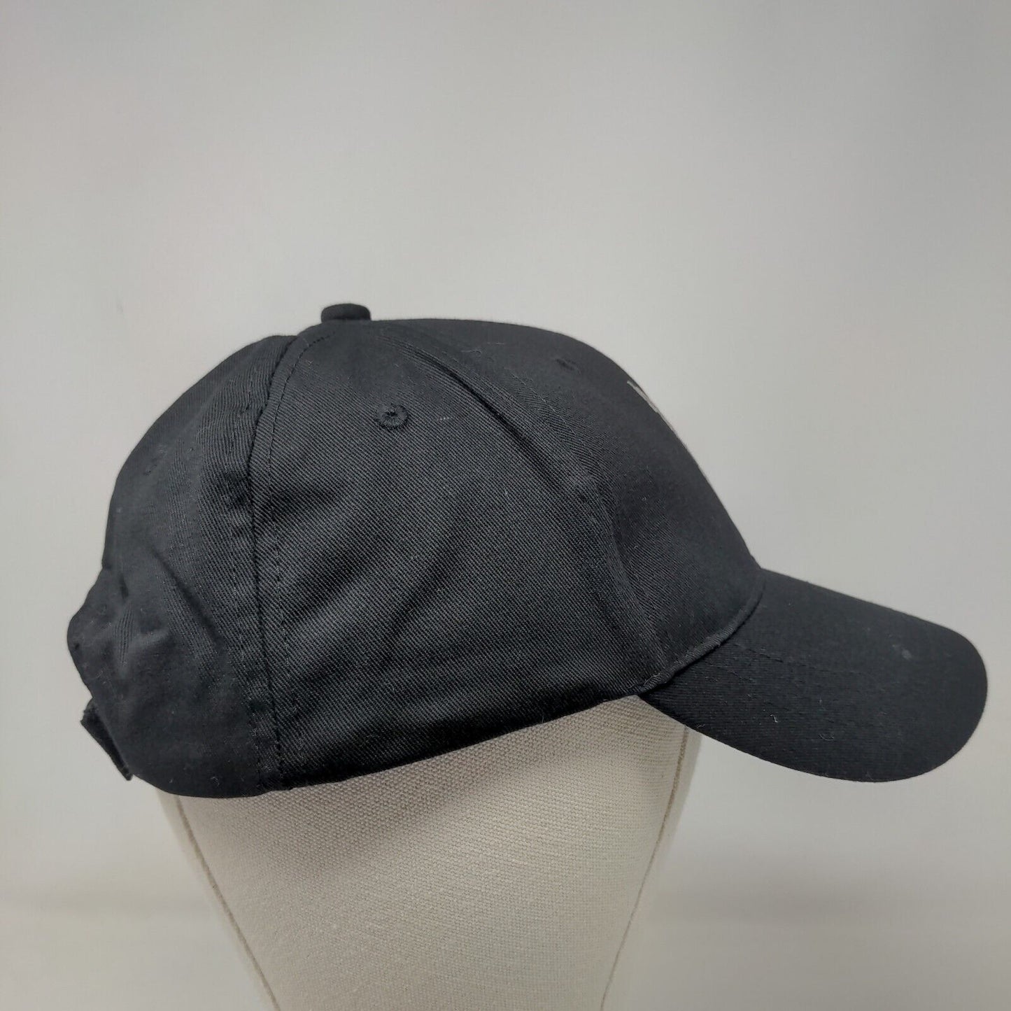 Minor League Indianapolis Indians Men's Strapback Hat Black Embroidered Logo