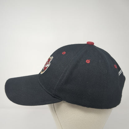 Sheet Metal Local Strapback Hat Black One Size Embroidered Adjustable