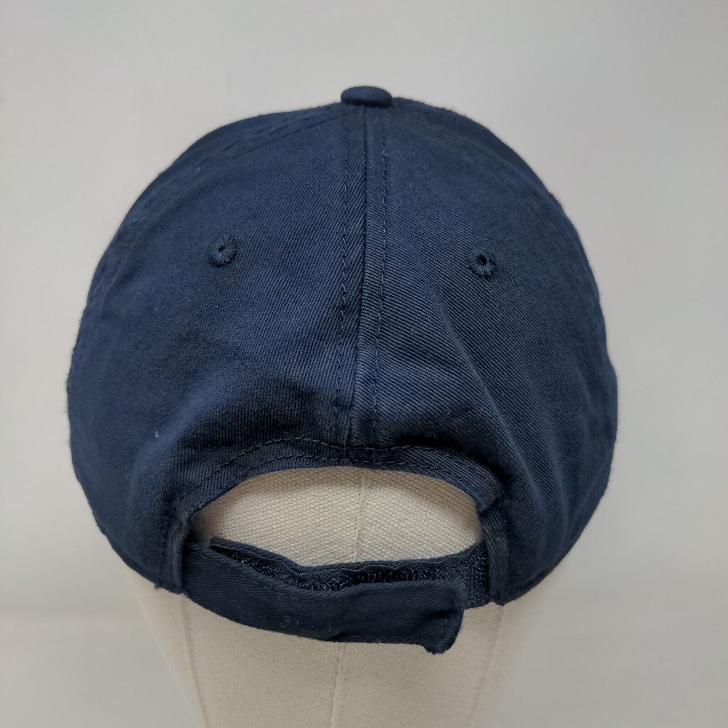 Daytona Beach Strapback Hat Blue One Size Adjustable 6 Panel Essencial