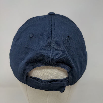 Daytona Beach Strapback Hat Blue One Size Adjustable 6 Panel Essencial