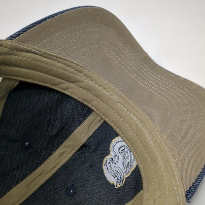 Union Resource Marketing Blue Baseball Cap One Size Denim Mesh Strapback Hat