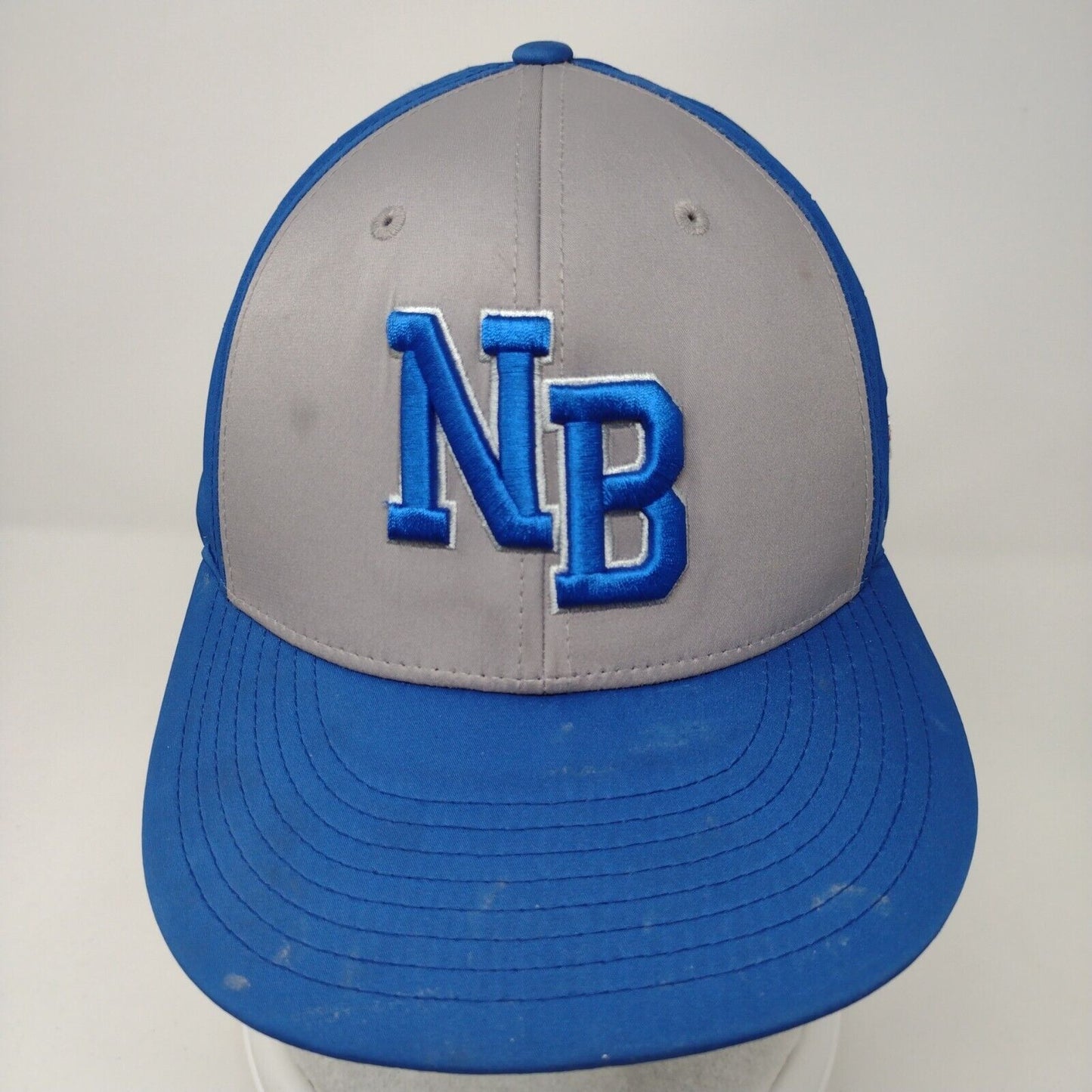 NB Fitted Hat Multi S-M Embroidered Laser Cut Colorblock Richardson