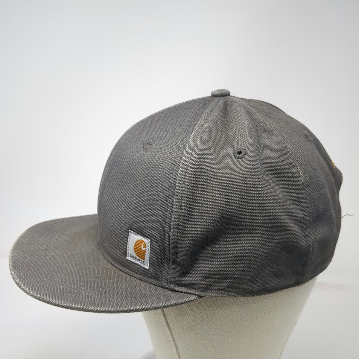 Carhartt Snapback Gray One Size Hat M Boutique Taqueria Patch Flat Bill
