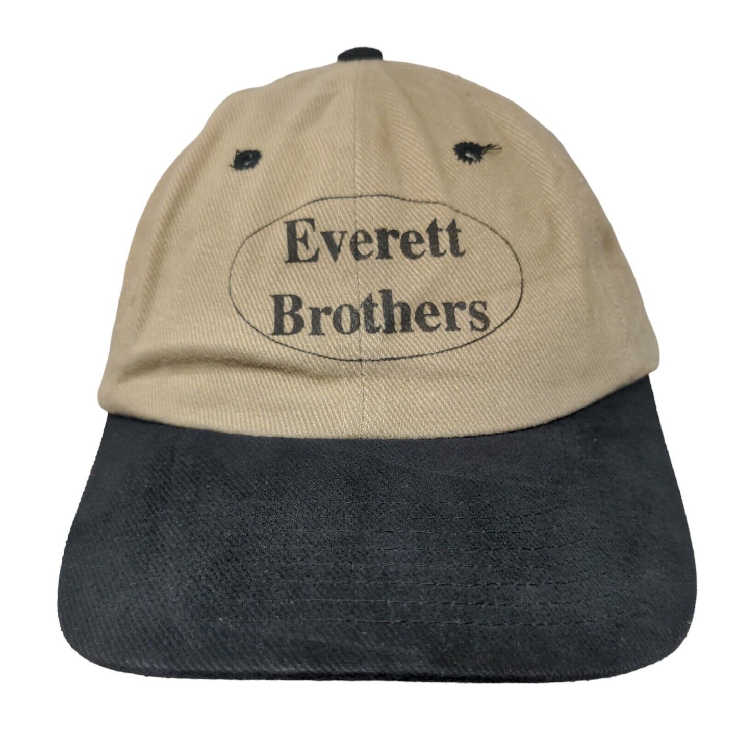 Everett Brothers Slideback Hat Tan OS Adjustable Vented Holes San Sun Sport