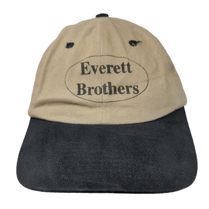 Everett Brothers Slideback Hat Tan OS Adjustable Vented Holes San Sun Sport