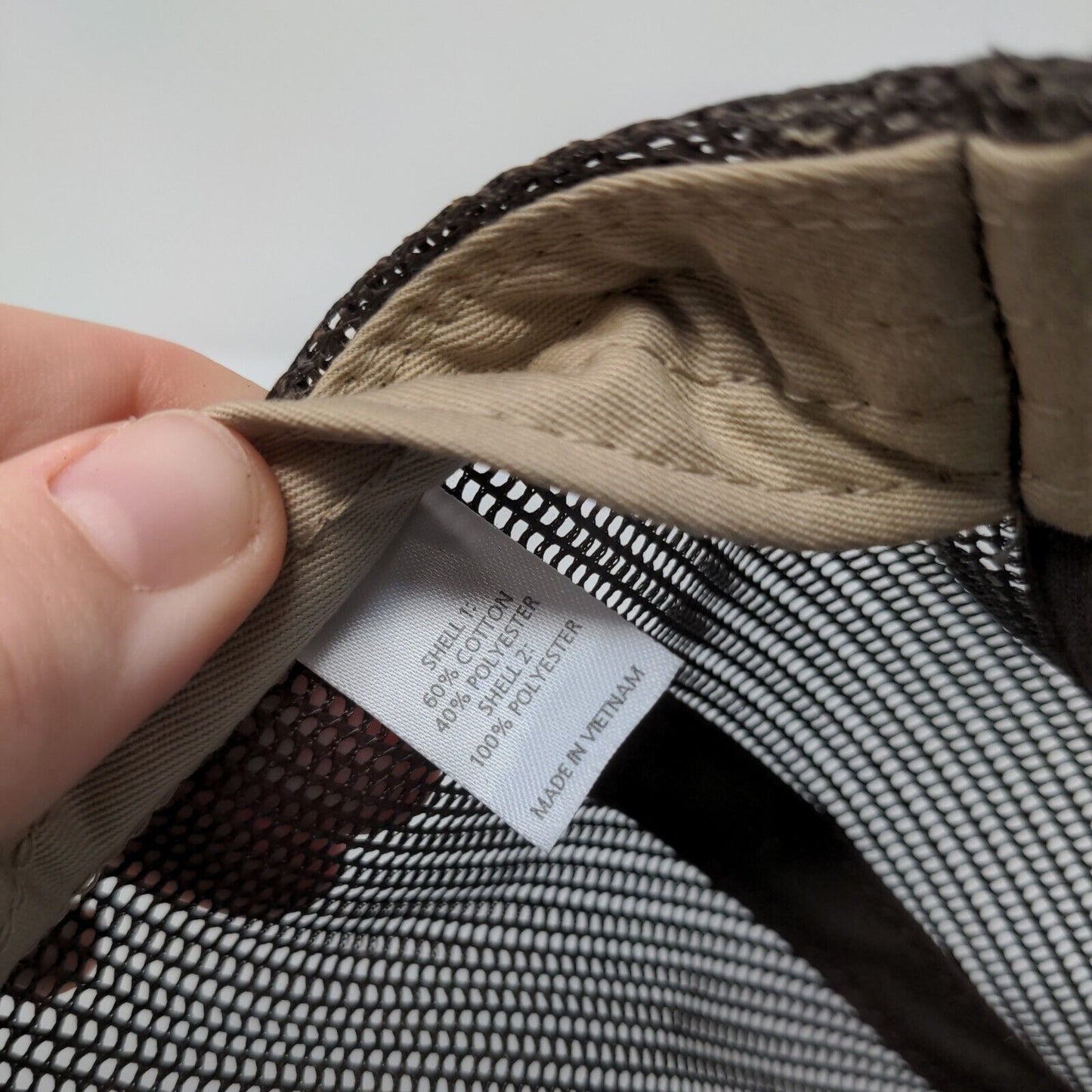 Cody Cattle Company Snapback 112 Trucker Hat Tan OSFA Mesh Back Richardson