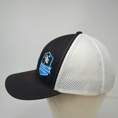 Legendary Baseball Cap Black One Size Mesh Back Shadow Valley Golf Course Hat
