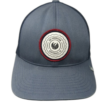 TravisMathew Golf Trucker Hat Blue One Size Scottsdale AZ Phoenician Patch Mesh