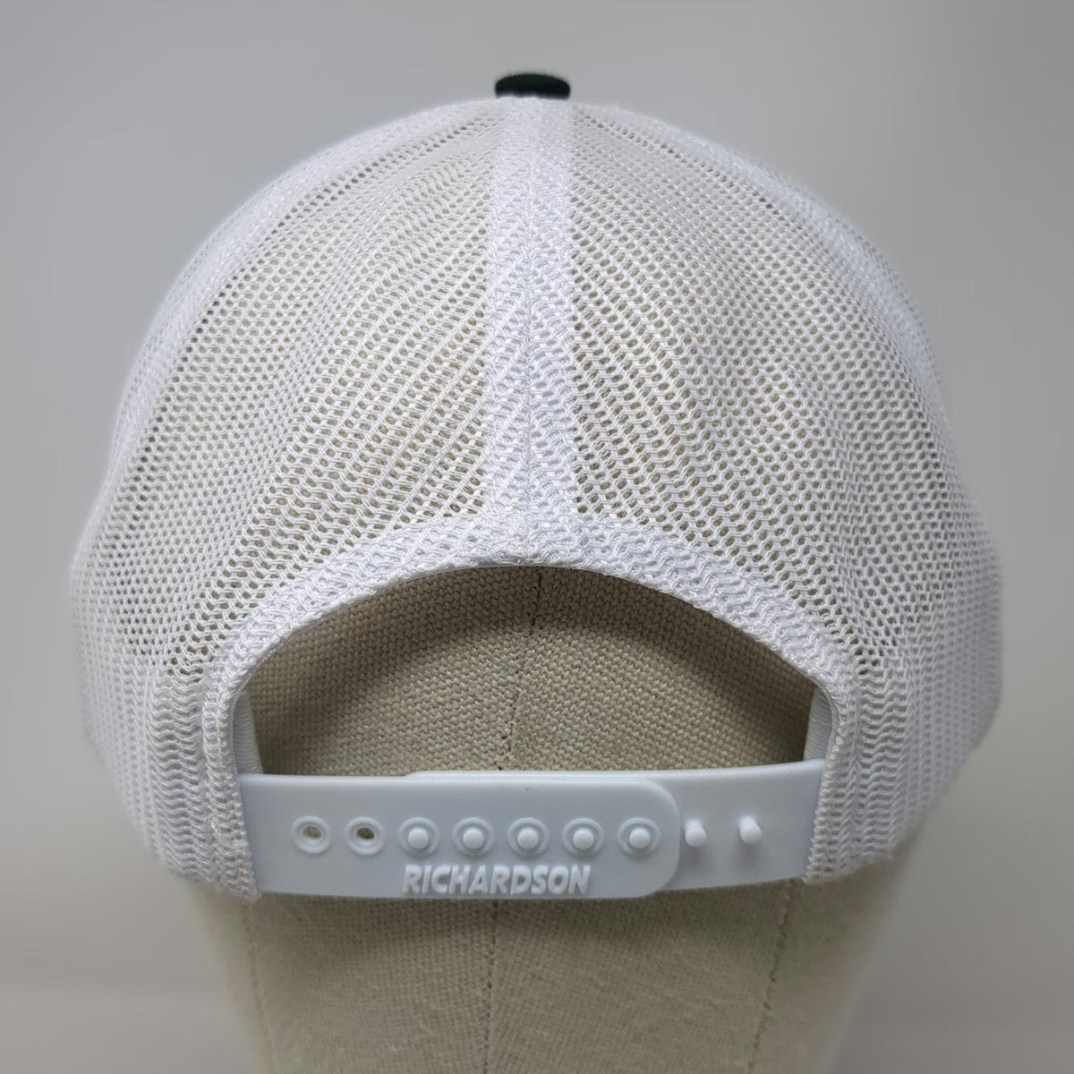 Richardson Trucker Hat Black One Size KB Home Construction Logo Mesh Snapback