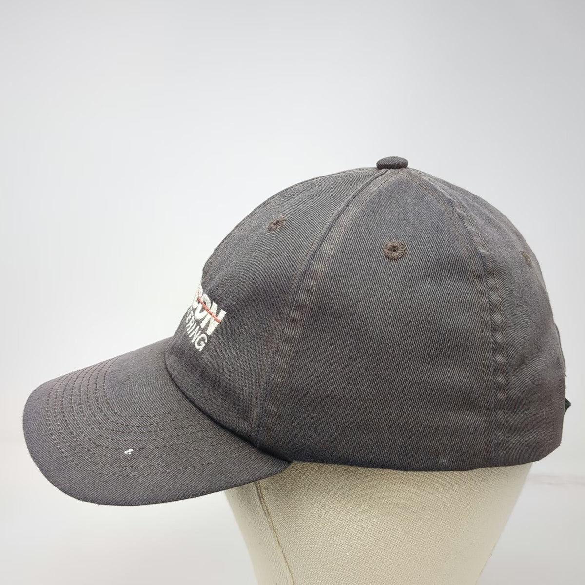Fersten Worldwide Baseball Cap Gray One Size Rincon Engineering Logo Cotton Hat